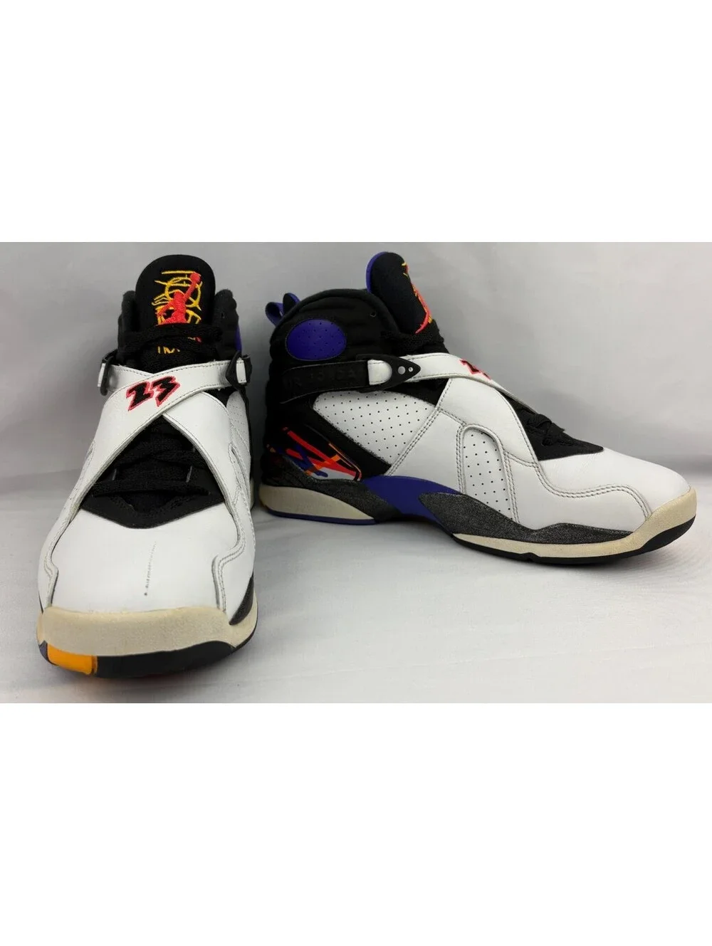 Mens Size 8 - Air Jordan 8 Three-Peat sneakers shoes 305381-142